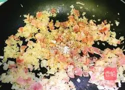 Illustration of how to make a super simple dish for beginners [Chili sauce thick cheese meal] 5