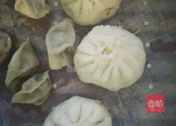 Breakfast preserved egg porridge + fried buns recipe 5