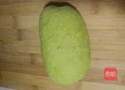 Illustration of how to make matcha steamed buns 6