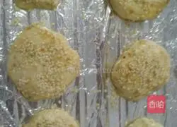Illustration of how to make sesame cakes 7