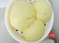 Illustration of how to make sweet potato and honey steamed buns 5 
