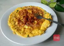 Illustration of how to make pan-fried local egg pancake 6