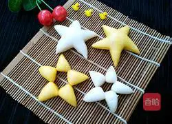 Illustration of how to make five-pointed star steamed buns 10