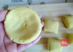 Corn flour bean paste cake recipe 6