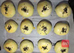 Illustration of how to make bean paste shortcakes 7