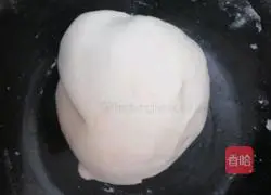 Illustration of making dumplings stuffed with mustard mustard and pork 1