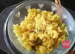 How to make flower-dyed glutinous rice Illustration 6
