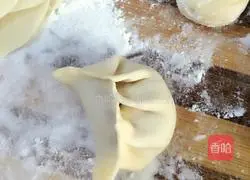 Illustration of how to make cabbage and pork dumplings 9