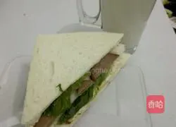 Illustration of how to make a sandwich 8