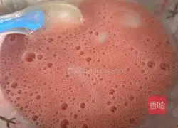 Illustration of how to make strawberry yam rice noodles 4