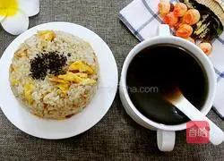 Egg Fried Rice Illustration of how to do it 13