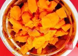 Illustration of how to make pumpkin pancakes 1