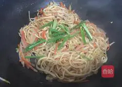 Illustration of how to make fried noodles 13