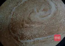 Illustration of how to make five-spice sesame butter crispbread 18