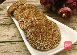 Illustration of how to make sesame pepper and salt pancakes 14