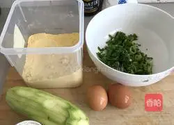 Zucchini and cornmeal pancakes recipe 1