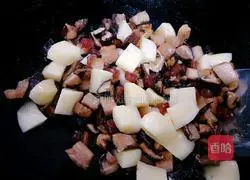 Mushroom and Potato Braised Rice (Casserole Version Recipe Illustration 7