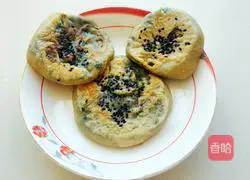 Illustration of how to make green onion pancake 9