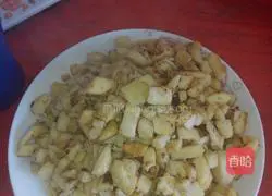 Illustration of how to make fried steamed buns 4