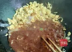 Illustration of the family version of mixed sauce noodles 2