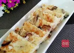 White radish shredded egg Illustration of how to make cakes 5