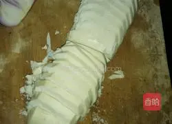 Illustration of how to make fried steamed buns 2