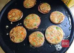 Onion ring egg pancake recipe 11