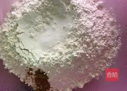 Illustration of how to make fennel egg pancake 1