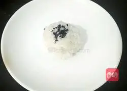 Illustration of how to make rice buns 8