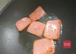 Illustration of how to make ham sandwich 2