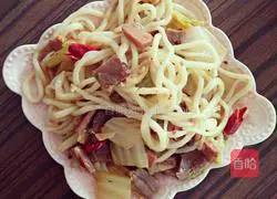  Illustration of how to make noodles 5