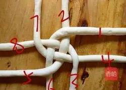 Illustration of how to make hydrangea steamed buns 6