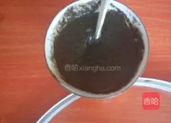 Illustration of how to make steamed buns with black sesame filling 10