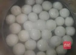 Illustration of how to make Tangyuan Tangyuan 7