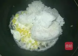 Three-color fried rice recipe 4