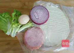 Illustration of how to make hand cakes 1