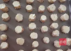 Illustration of how to make sesame cakes 4