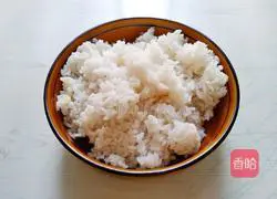 Illustration of how to make colorful fried rice 1