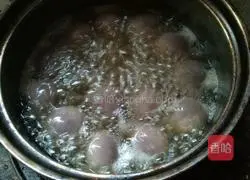 Illustration of how to make boiled glutinous rice balls 5