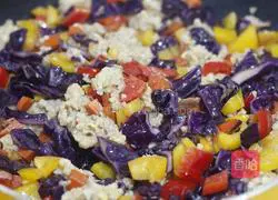 Illustration of how to make fitness fried rice 9