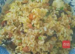 Fried rice recipe illustration 3