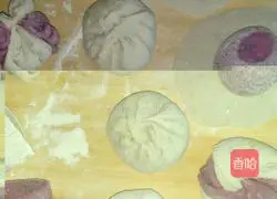 Illustration of how to make colorful steamed buns 4