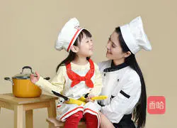 Illustration of how to make gourd egg cake 6