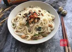 Illustrations of how to make soup noodles that office workers can easily make 14