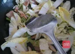 Illustration of how to make fried noodles 7