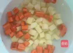 Potato braised rice recipe 2