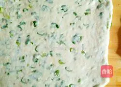Illustration of how to make scallion pancake 9