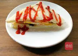 Illustration of how to make a sandwich 9