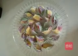 Illustration of how to make vegetable juice dumplings 7