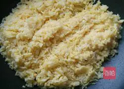 Egg Fried Rice Recipe Illustration 3